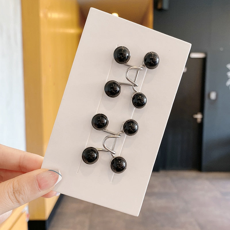 Women's Brooch Set Tighten Waist Brooches for Women Skirt Pants Jeans Adjustable Waist Clip Metal Pins Clothing Accessories