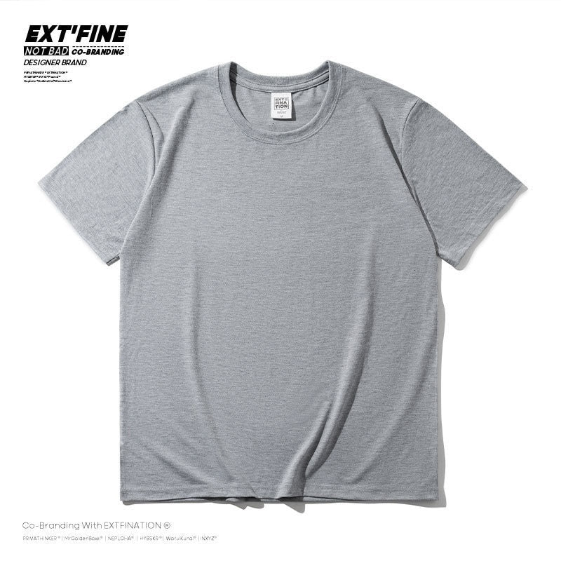 Privathinker 100% Dense Cotton Short Sleeve T-shirt Men 2022 Summer Casual Tshirt Harajuku T Shirt Tops Tee Men's Clothing