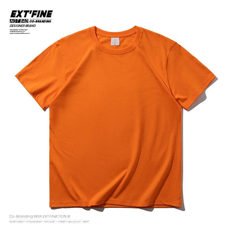 Privathinker 100% Dense Cotton Short Sleeve T-shirt Men 2022 Summer Casual Tshirt Harajuku T Shirt Tops Tee Men's Clothing