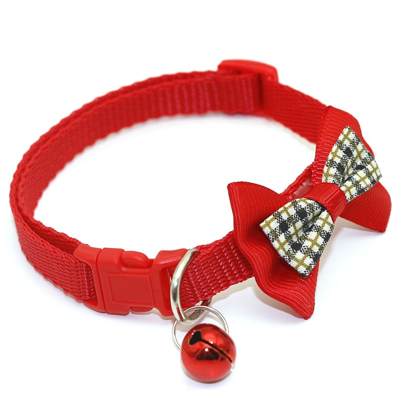 Bow Adjustable Bow Tie for Dogs, Beautiful Collar with A Christmas Gift for Puppies and Cats. Pet Accessories