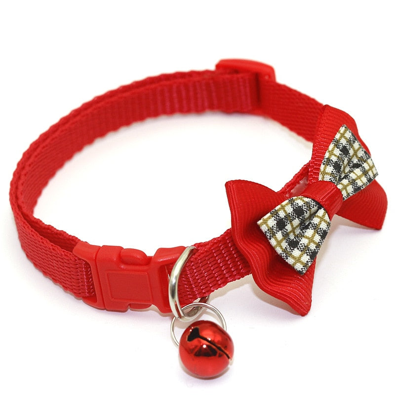 Bow Adjustable Bow Tie for Dogs, Beautiful Collar with A Christmas Gift for Puppies and Cats. Pet Accessories