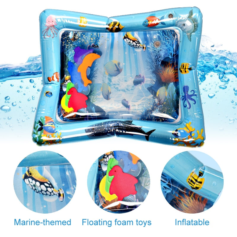 Baby Water Mat Inflatable Cushion Infant Toddler Water Play Mat for Children Early Education Developing Baby Toy Summer Toys