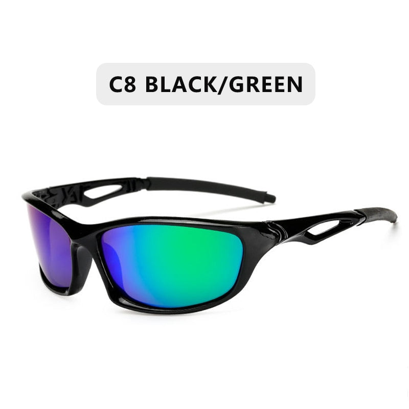 2022 New Polarized Sunglasses Men Brand Designer Square Sports Sun Glasses for Men Driving Fishing Black Frame Goggle UV400