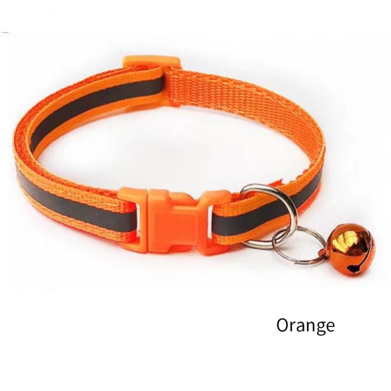 Pet Products Pet Reflective Patch Collar Cats Collar Bell Collars Pet Luminous Collars Teddy Bomei Small Dog Collar Pet Supplies