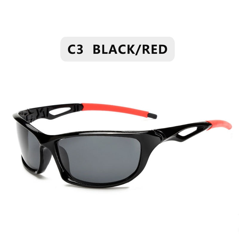 2022 New Polarized Sunglasses Men Brand Designer Square Sports Sun Glasses for Men Driving Fishing Black Frame Goggle UV400